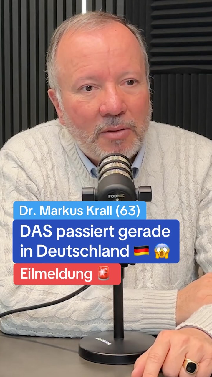 Dr. Markus Krall: Das passiert gerade in Deutschland
