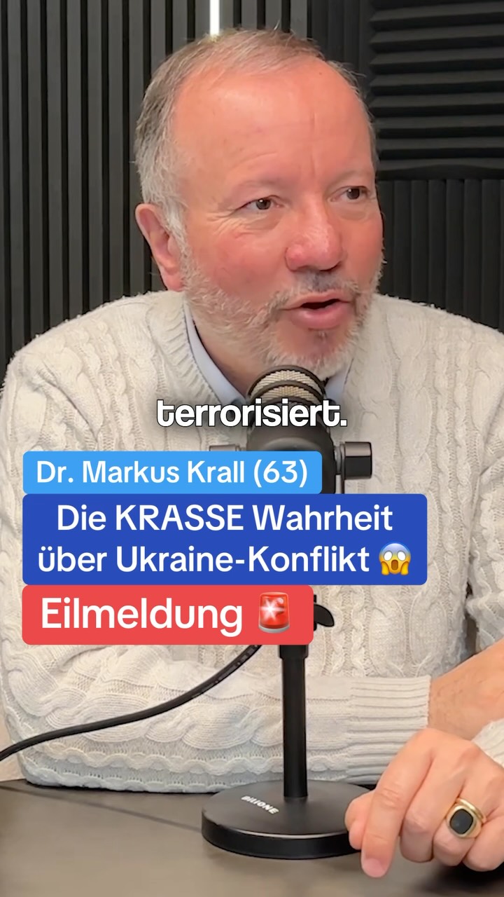 Dr. Markus Krall: Die KRASSE Wahrheit über den Ukraine-Konflikt